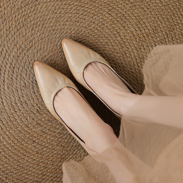 Anna-Berg | Leather Heels
