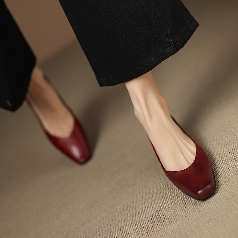 Anna-Berg | Genuine Leather Flats
