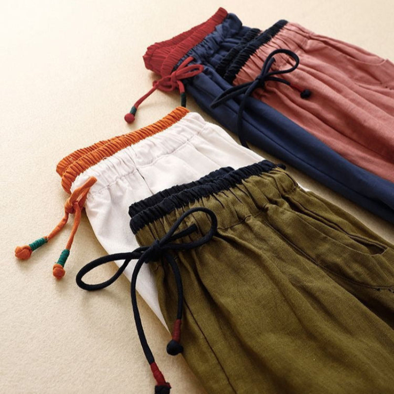 Anna-Berg | Luxe Relaxed Summer Pants with a Timeless Finish