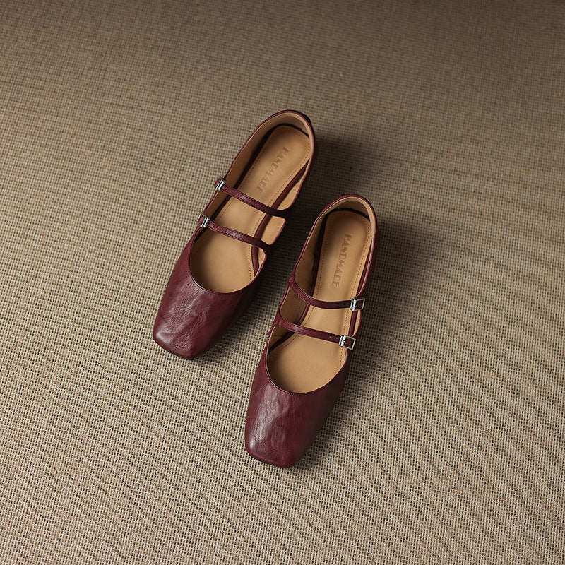 Anna-Berg | Genuine Leather Flats