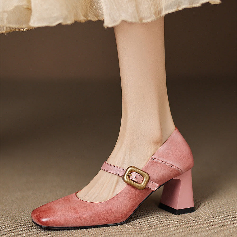 Anna-Berg | Genuine Leather Heels