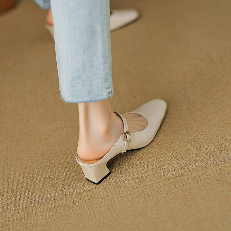 Anna-Berg | Genuine Leather Mules