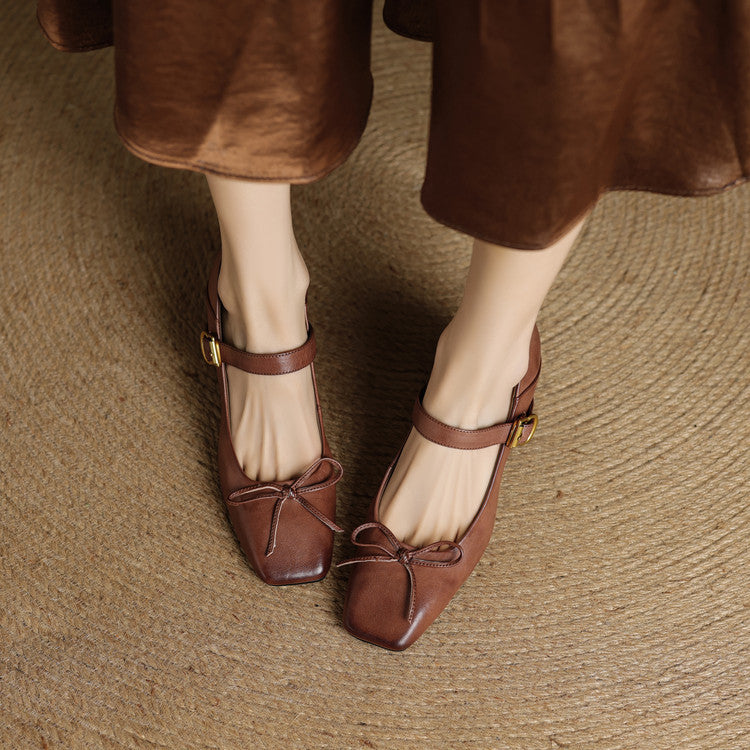 Anna-Berg | Genuine Leather Heels