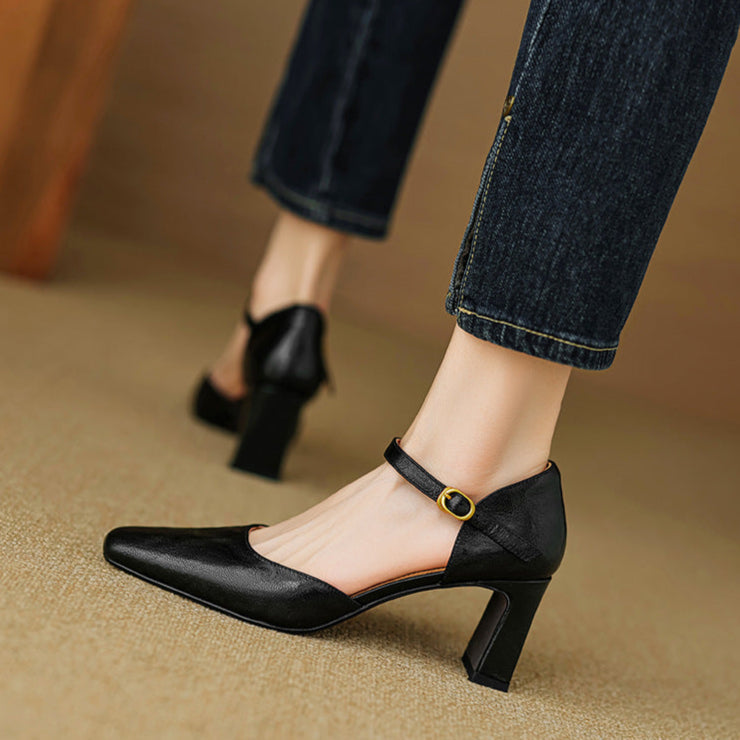Anna-Berg | Genuine Leather Heels