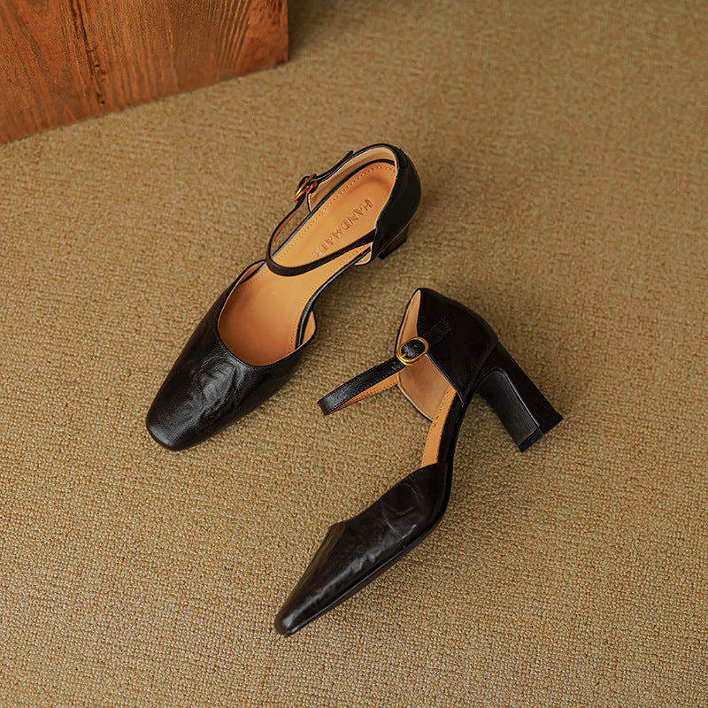 Anna-Berg | Genuine Leather Heels
