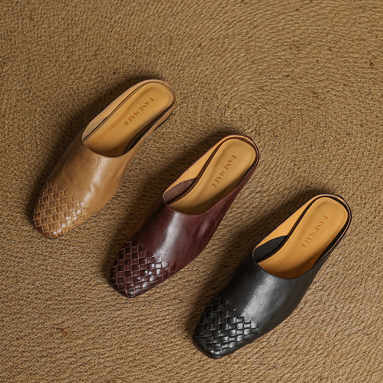 Anna-Berg | Genuine Leather Mules