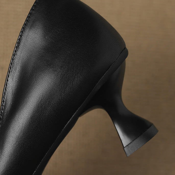 Anna-Berg | Leather Heels