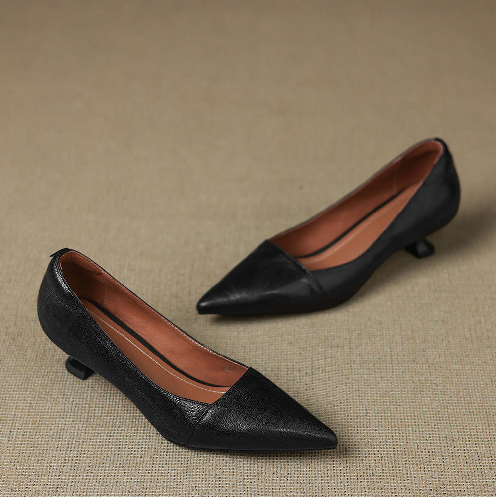 Anna-Berg | Genuine Leather Heels