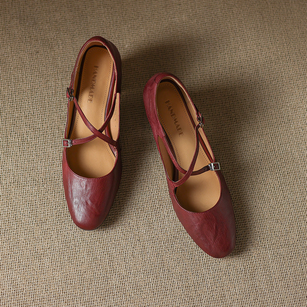 Anna-Berg | Genuine Leather Heels