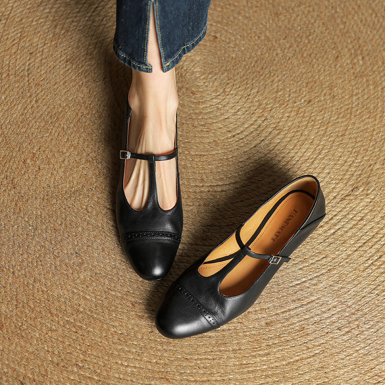 Anna-Berg | Genuine Leather Flats