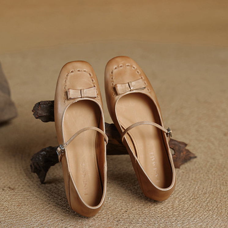 Anna-Berg | Genuine Leather Flats
