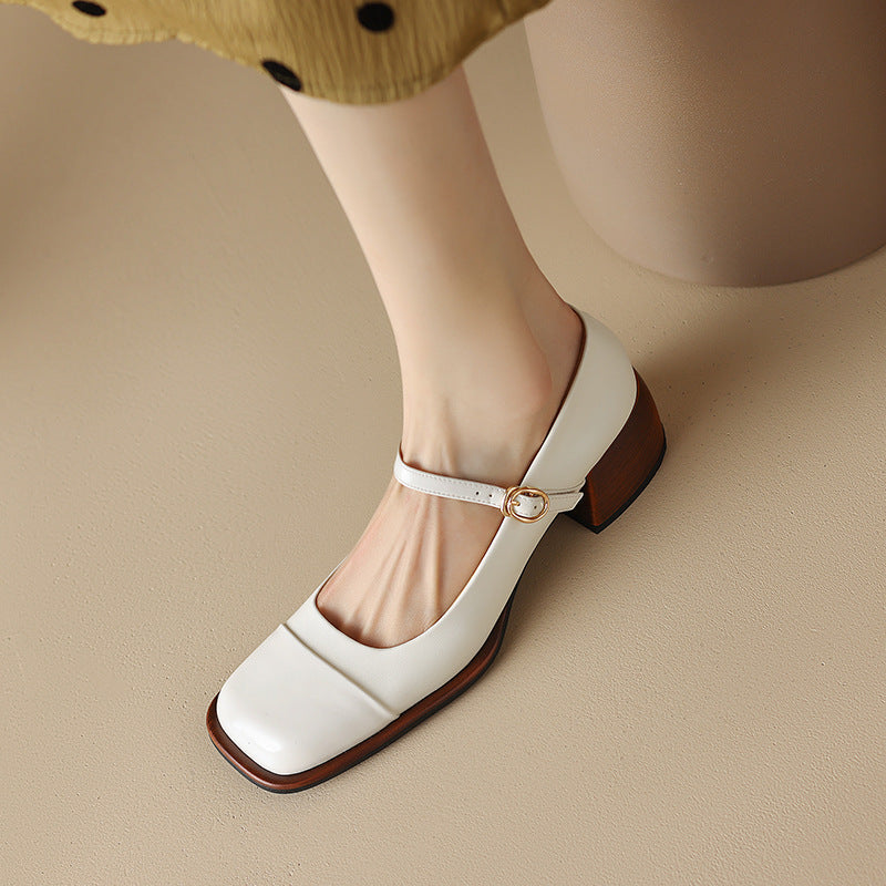 Anna-Berg | Genuine Leather Heels