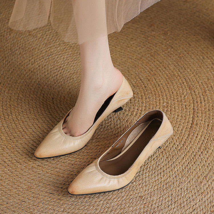 Anna-Berg | Leather Heels