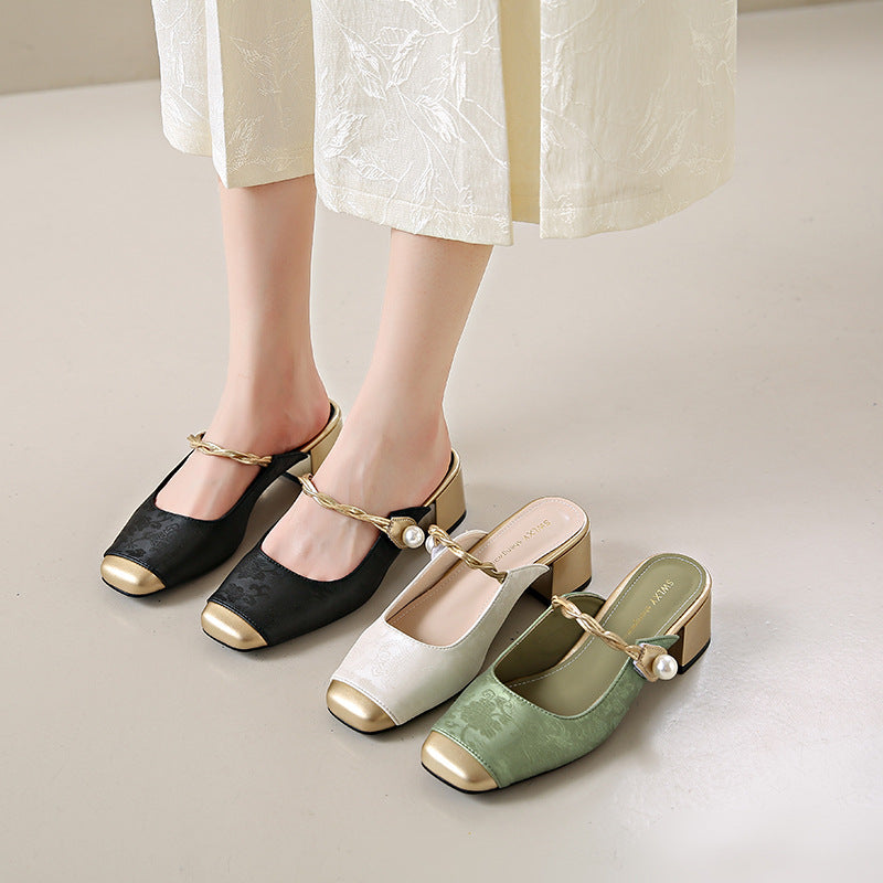 Anna-Berg | Genuine Leather Mules