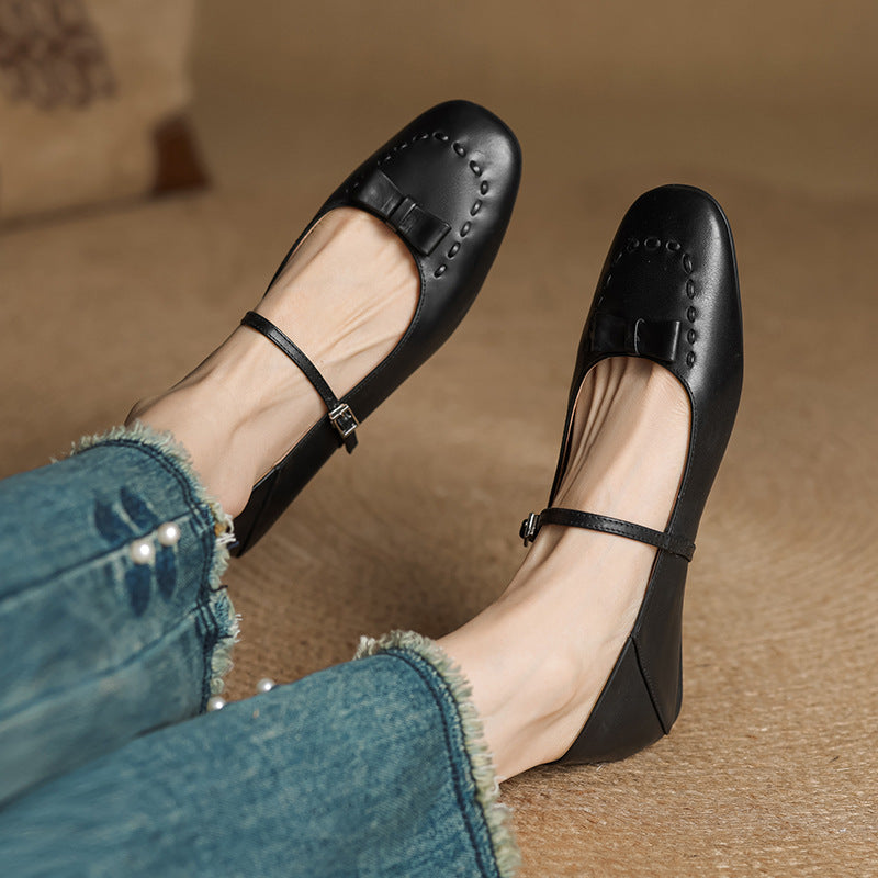Anna-Berg | Genuine Leather Flats