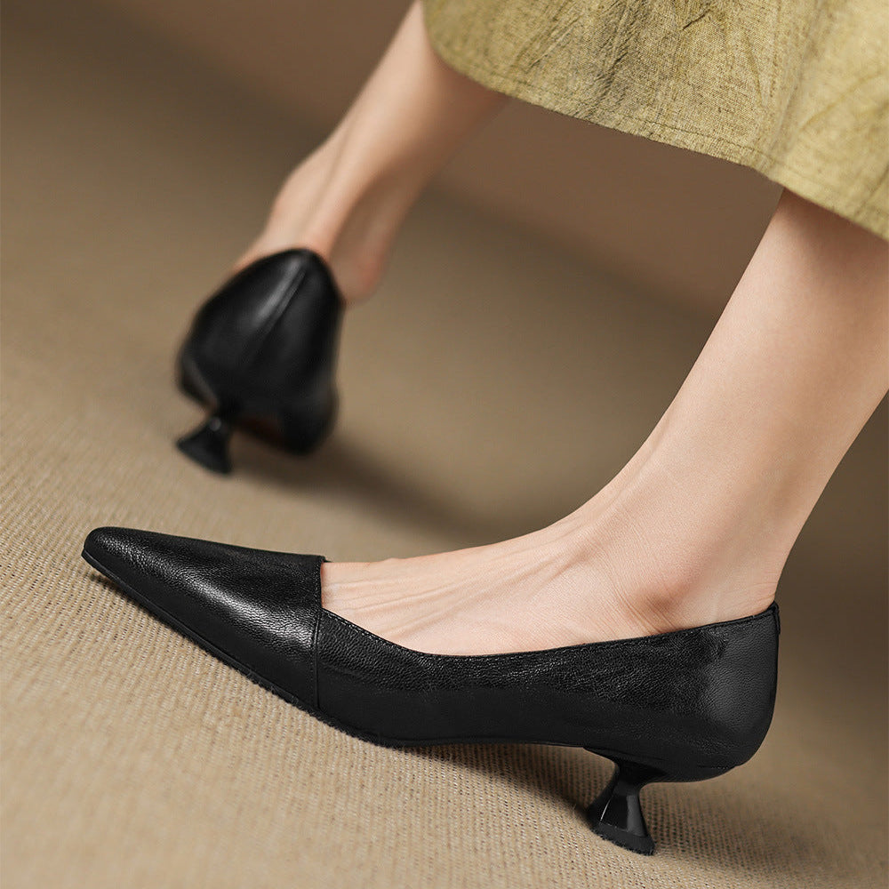 Anna-Berg | Genuine Leather Heels