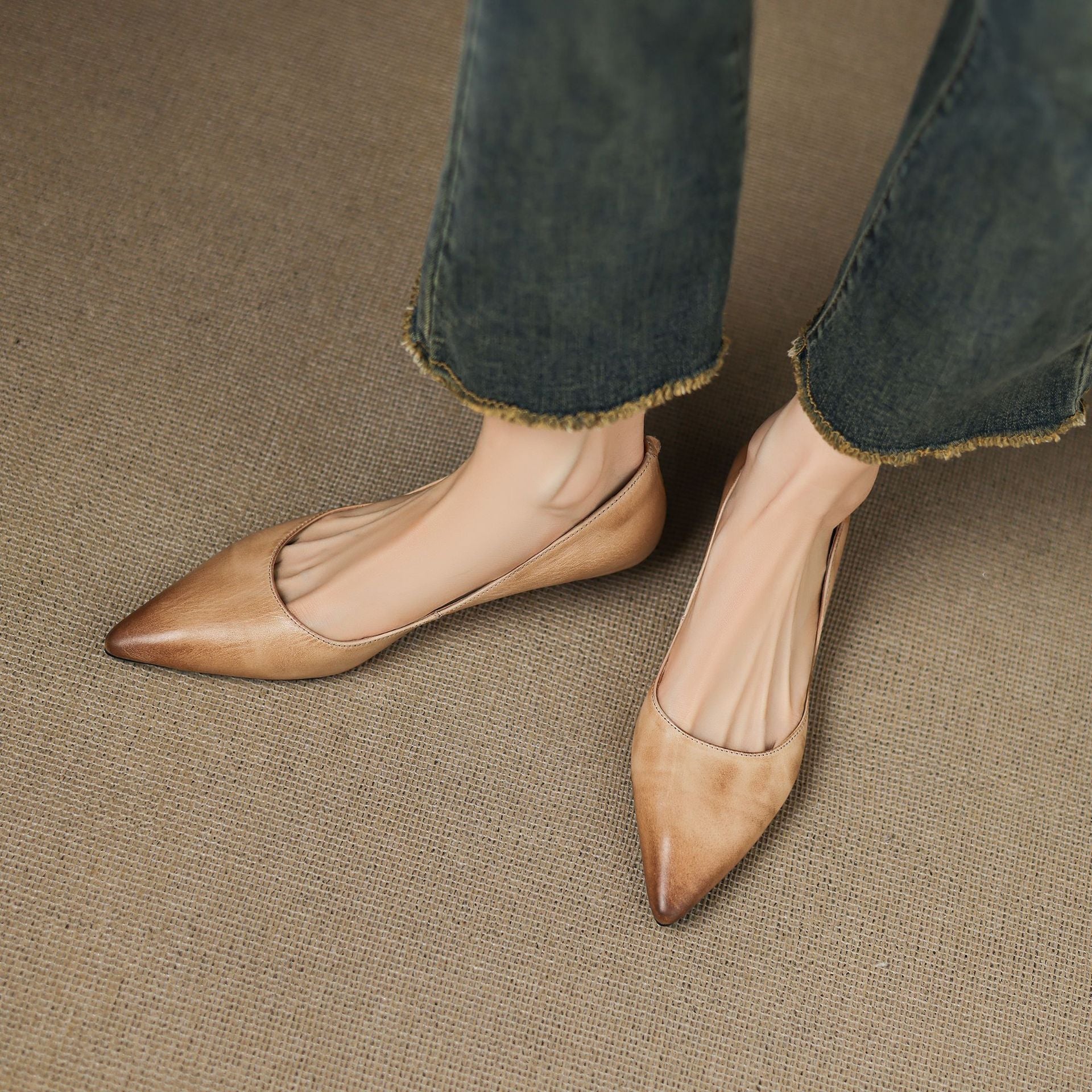 Anna-Berg | Genuine Leather Flats