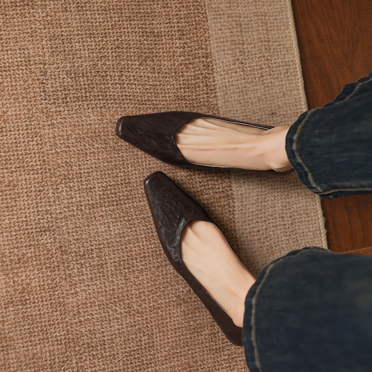 Anna-Berg | Genuine Leather Flats