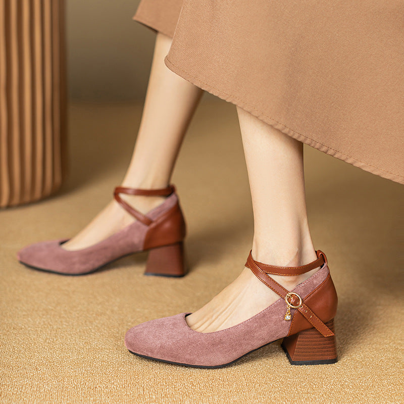 Anna-Berg | Suede Heels