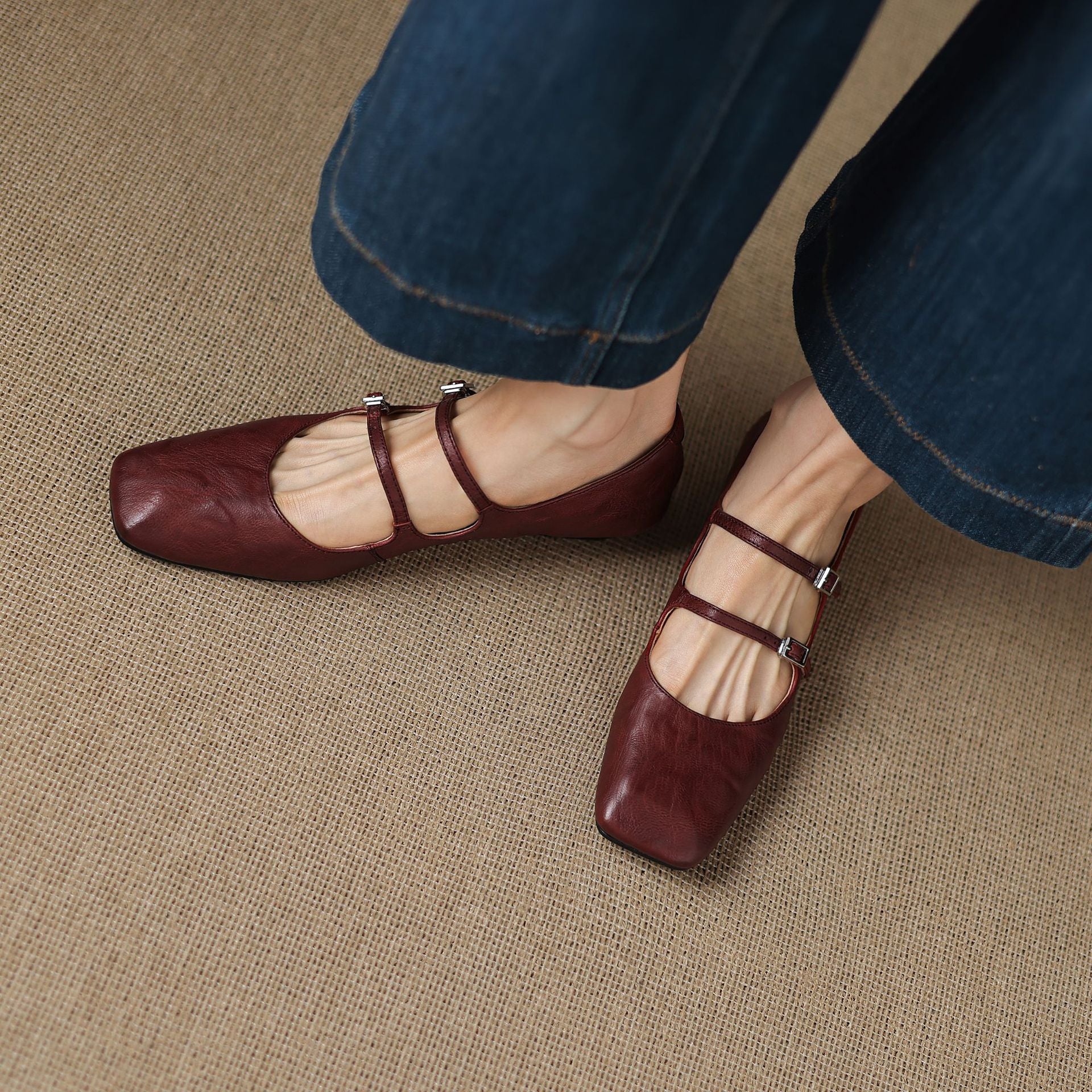 Anna-Berg | Genuine Leather Flats