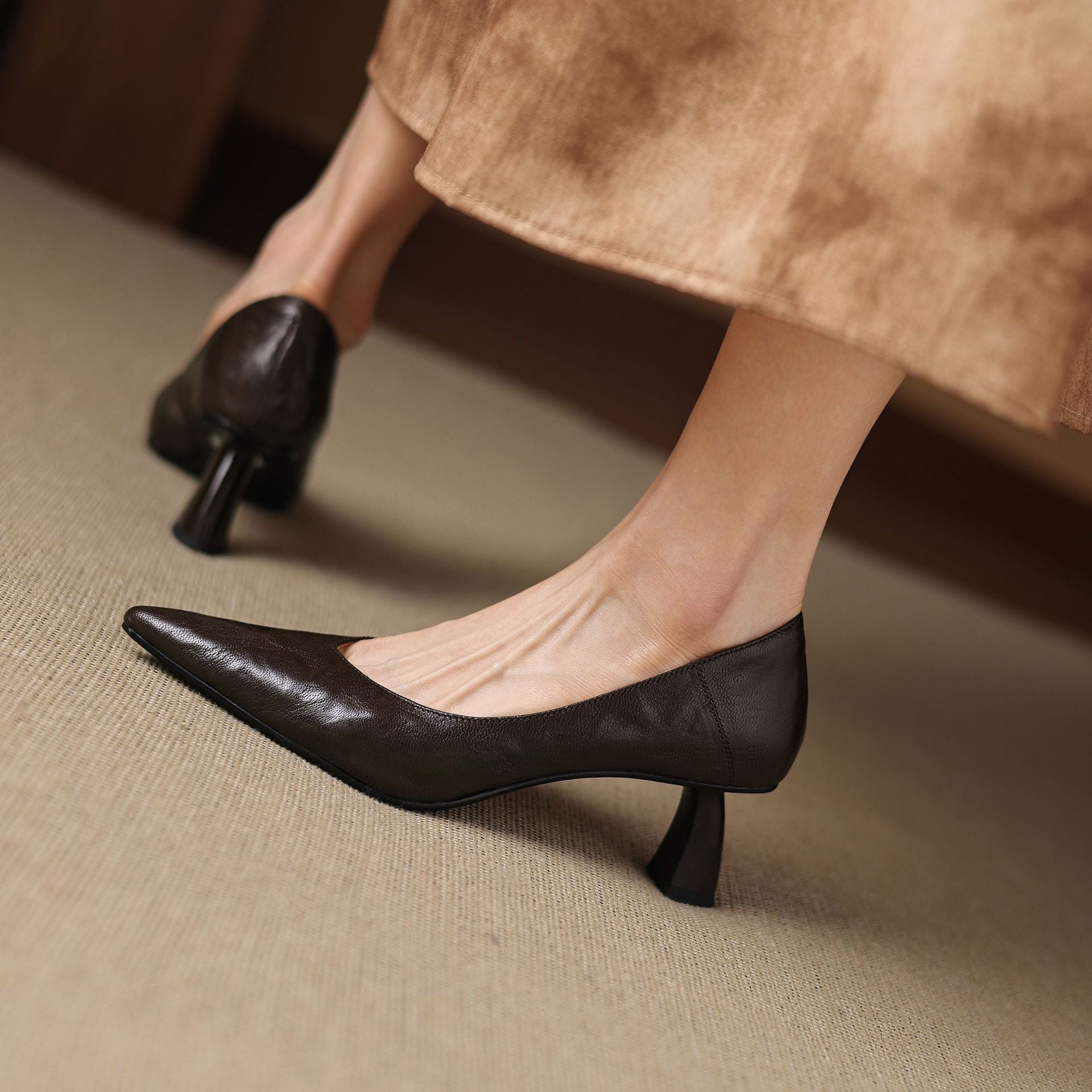 Anna-Berg | Genuine Leather Heels