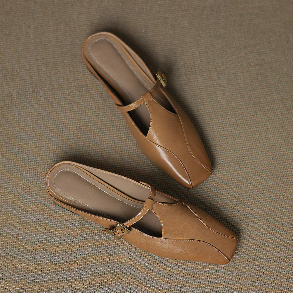 Anna-Berg | Leather Mules