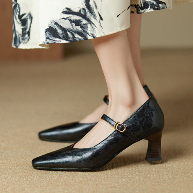 Anna-Berg | Genuine Leather Heels