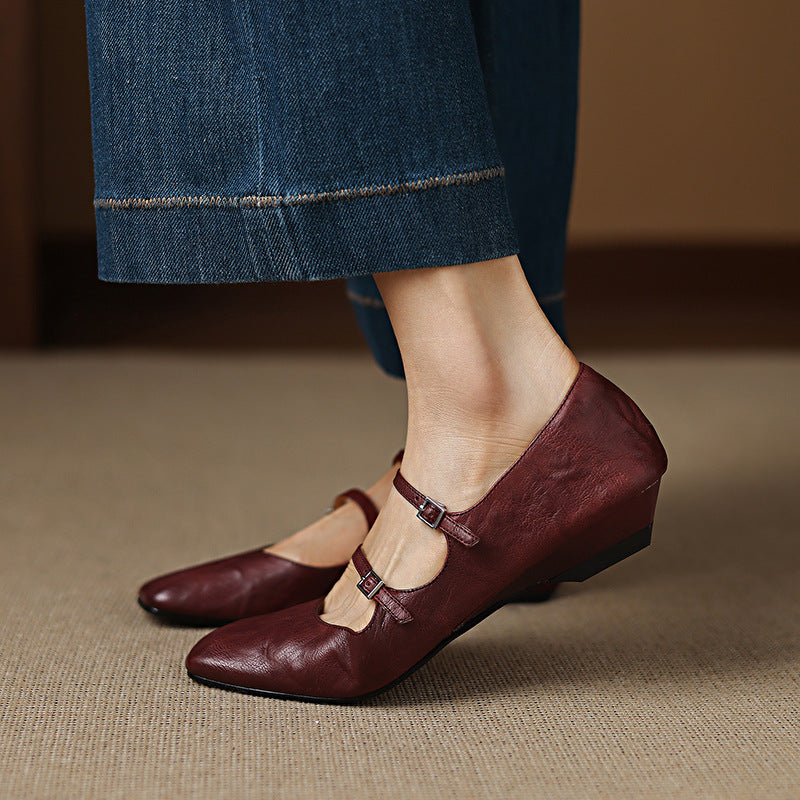 Anna-Berg | Genuine Leather Flats