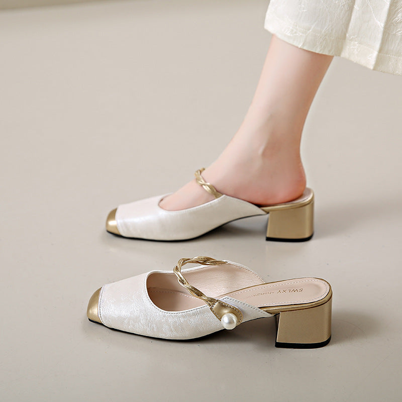 Anna-Berg | Genuine Leather Mules