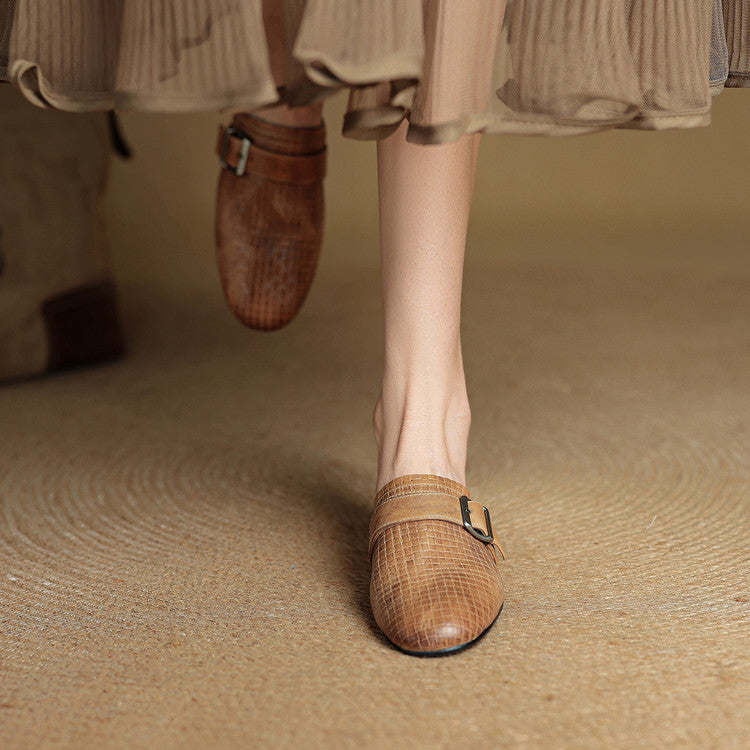 Anna-Berg | Genuine Leather Mules