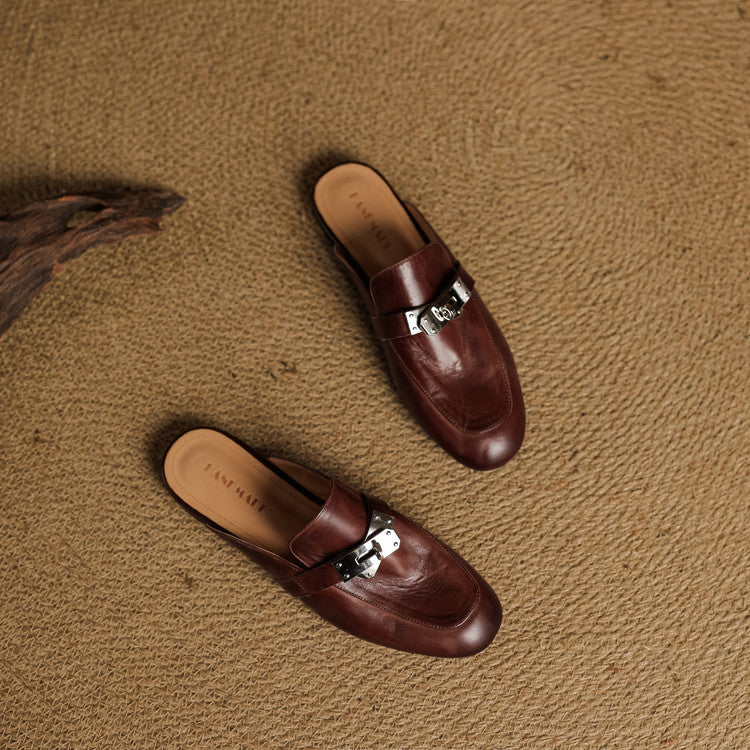 Anna-Berg | Genuine Leather Mules