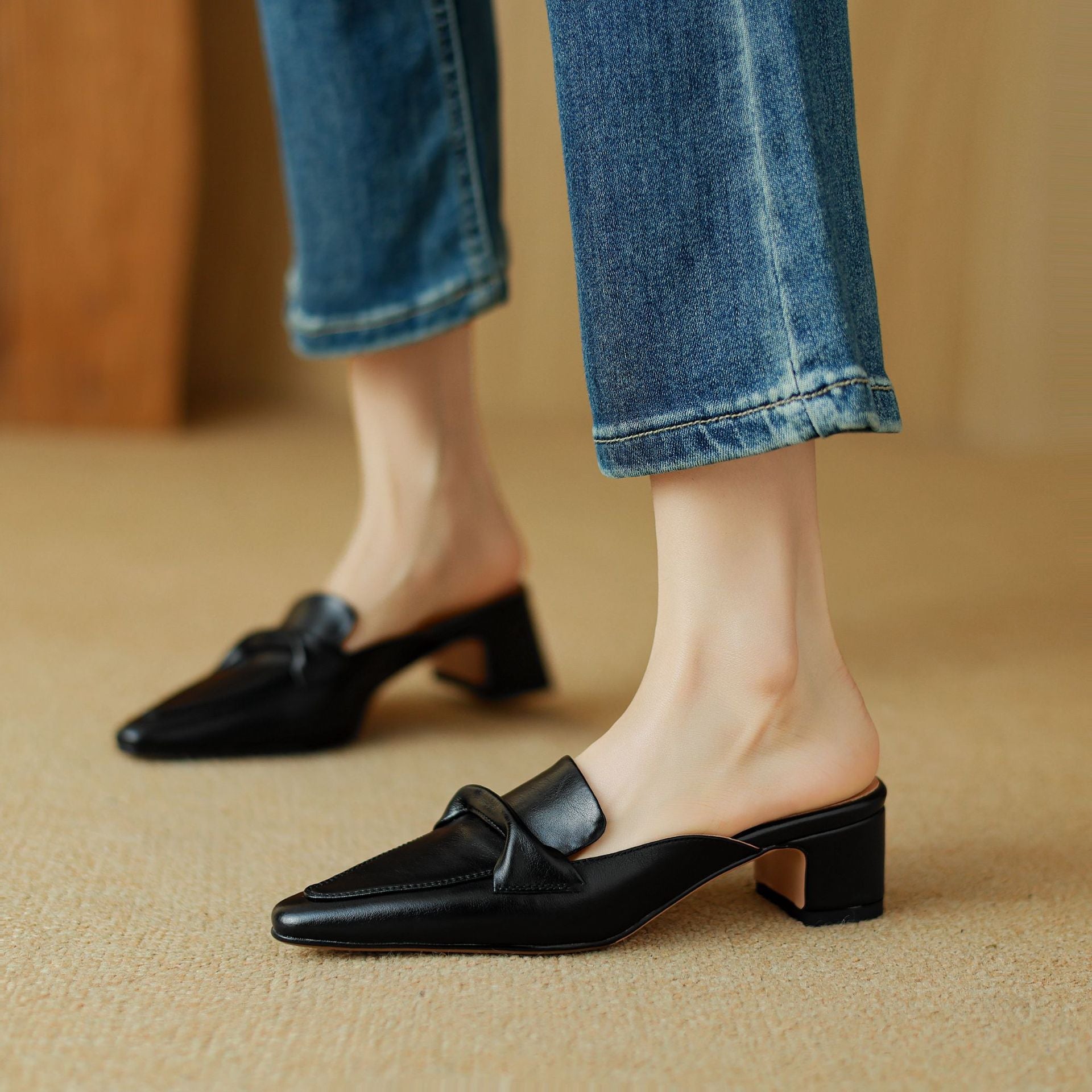Anna-Berg | Genuine Leather Mules