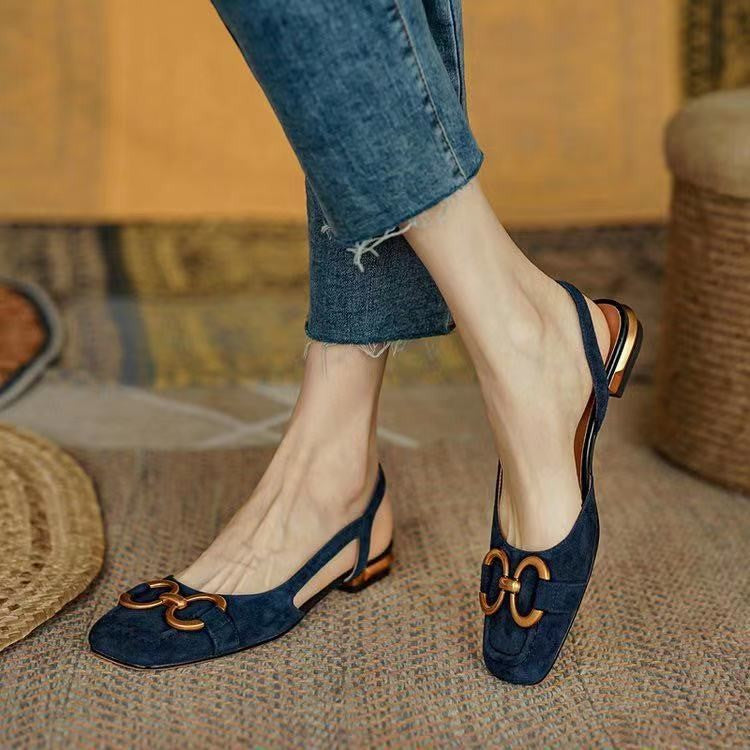 Anna-Berg | Slingback Heels in Leather