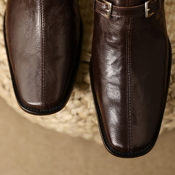 Anna-Berg | Genuine Leather Heels