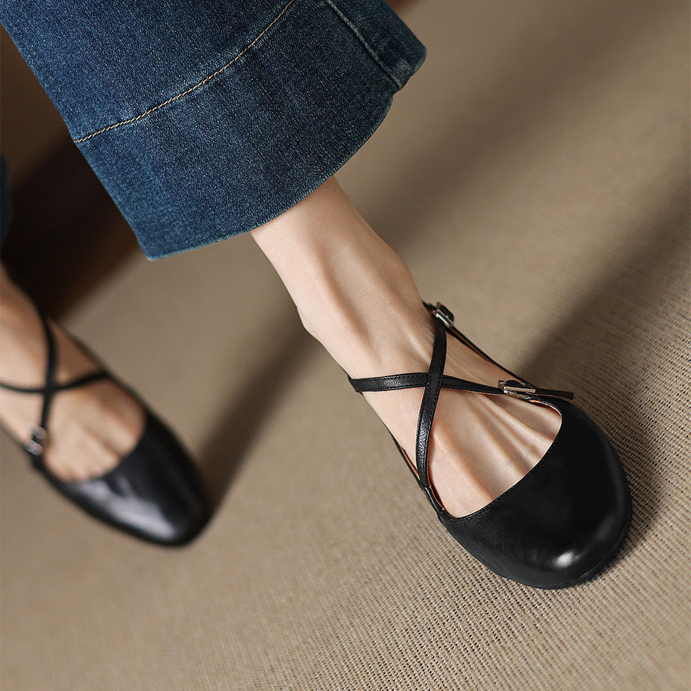 Anna-Berg | Genuine Leather Heels