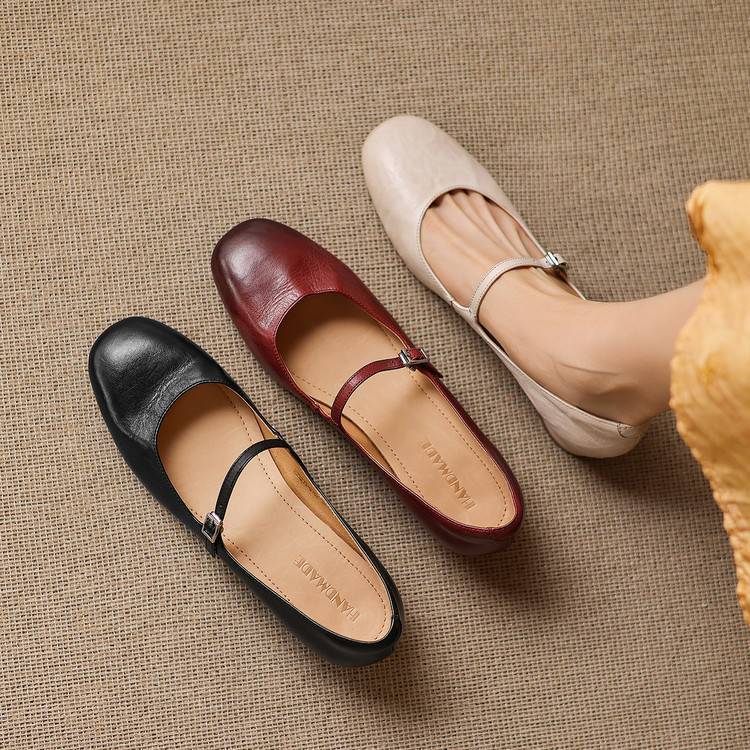 Anna-Berg | Genuine Leather Flats