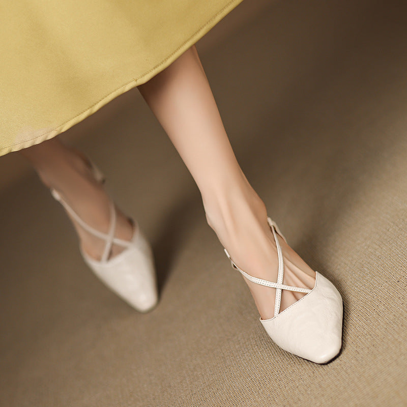 Anna-Berg | Genuine Leather Heels