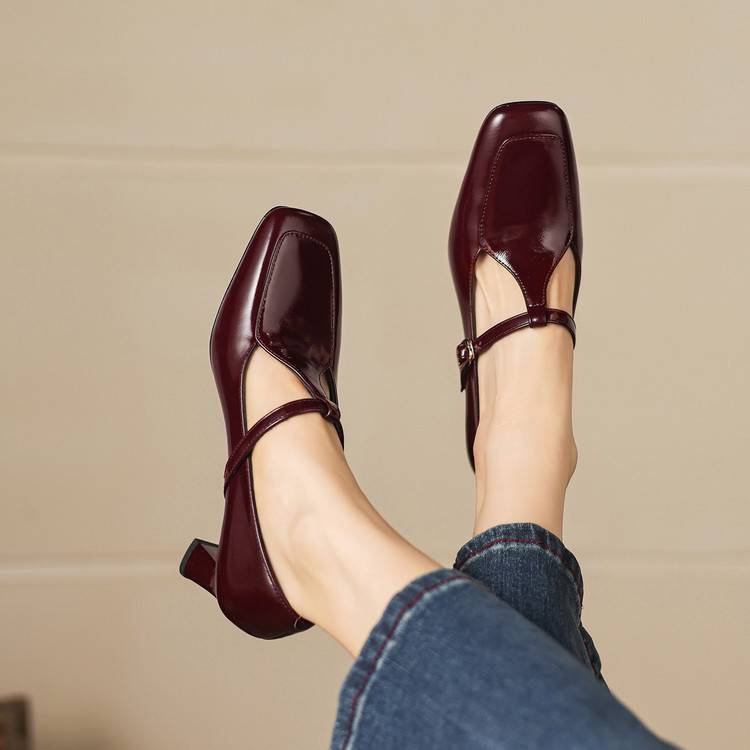 Anna-Berg | Genuine Leather Heels