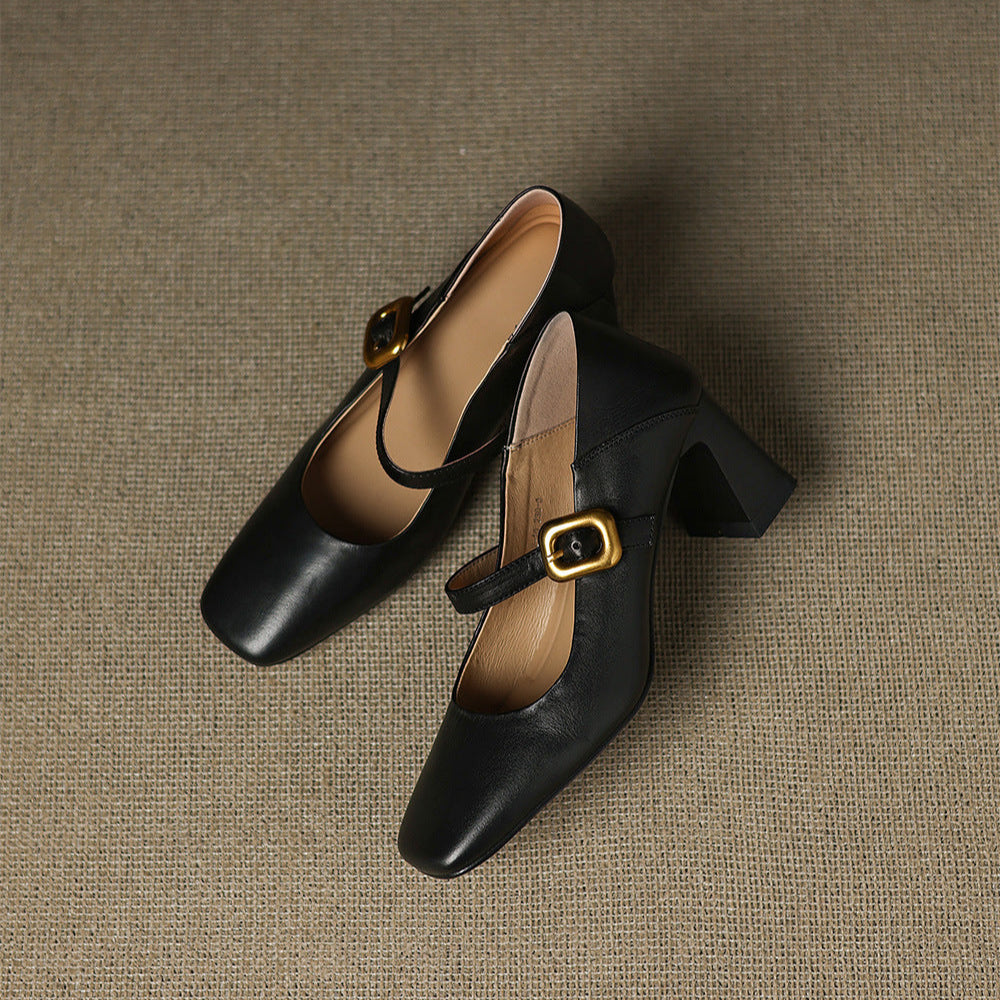 Anna-Berg | Genuine Leather Heels