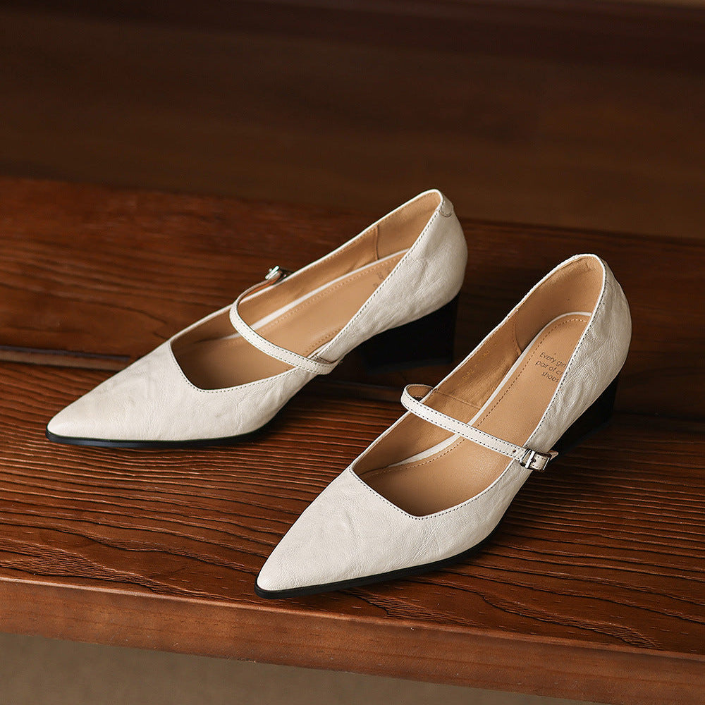 Anna-Berg | Genuine Leather Heels