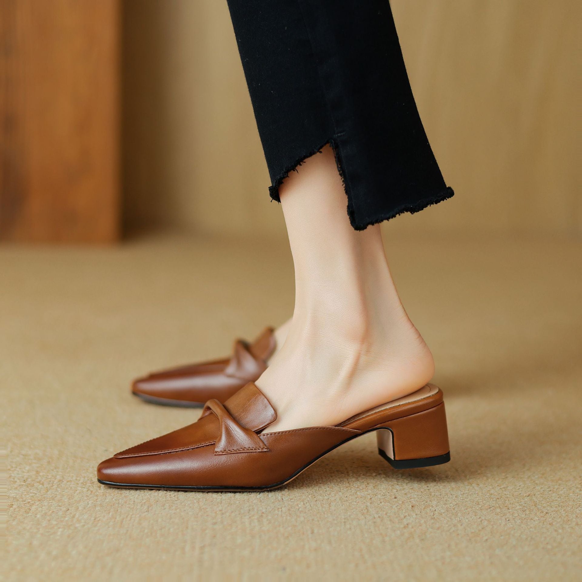 Anna-Berg | Genuine Leather Mules