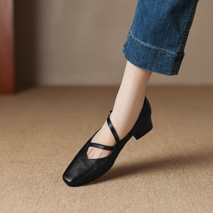 Anna-Berg | Genuine Leather Heels