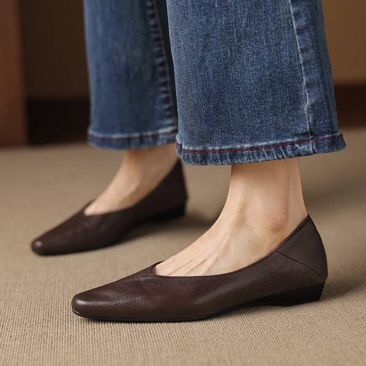 Anna-Berg | Genuine Leather Flats