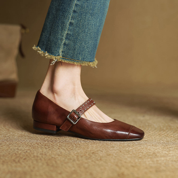Anna-Berg | Genuine Leather Heels