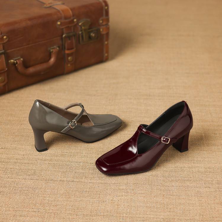 Anna-Berg | Genuine Leather Heels