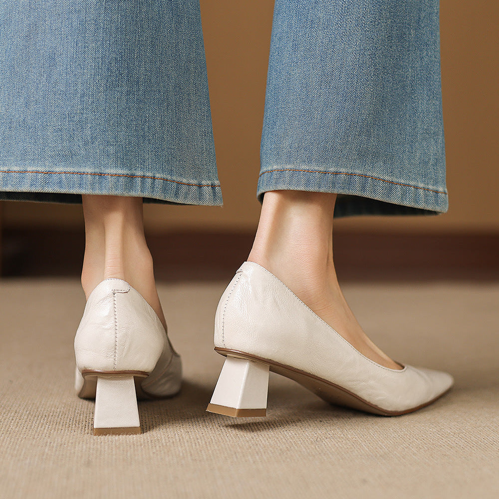 Anna-Berg | Genuine Leather Heels
