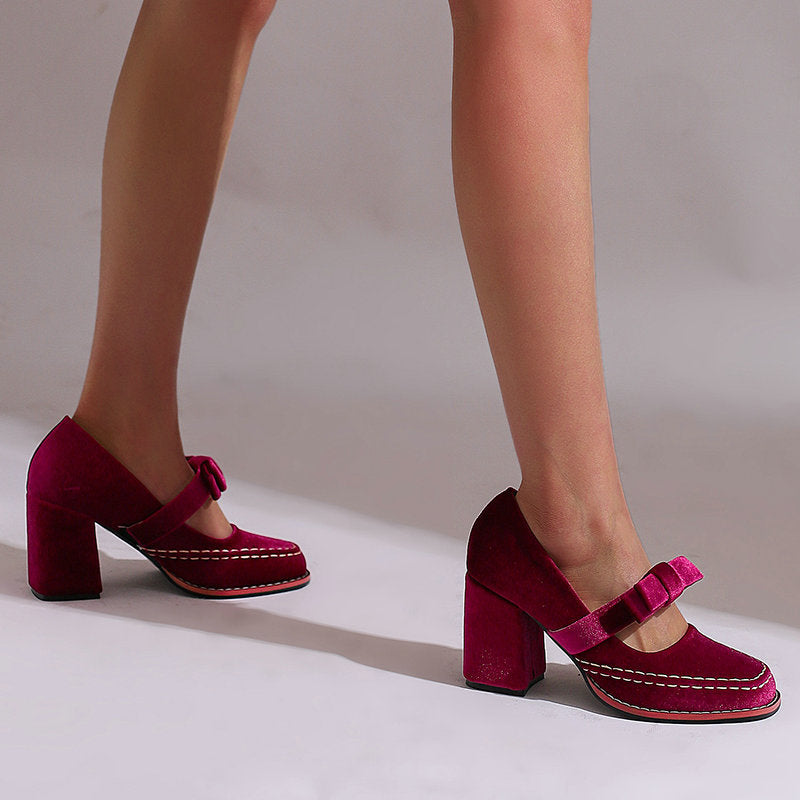 Anna-Berg | Block Heel Heels