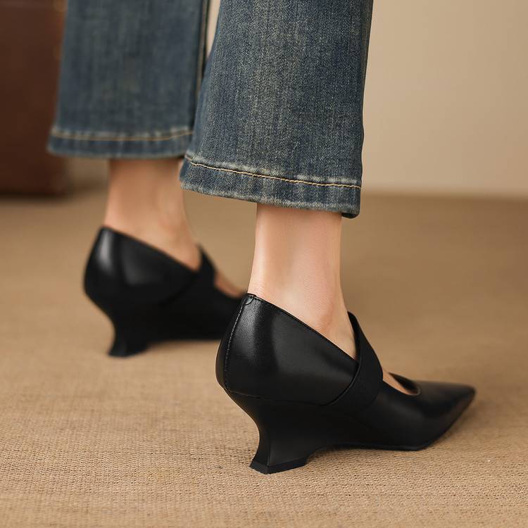 Anna-Berg | Genuine Leather Heels