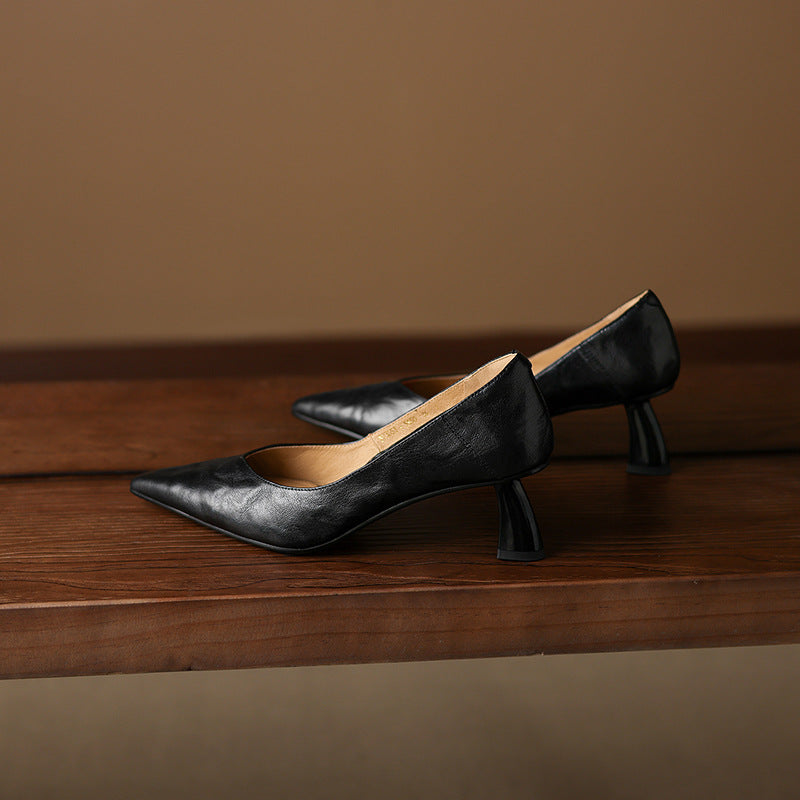 Anna-Berg | Genuine Leather Heels