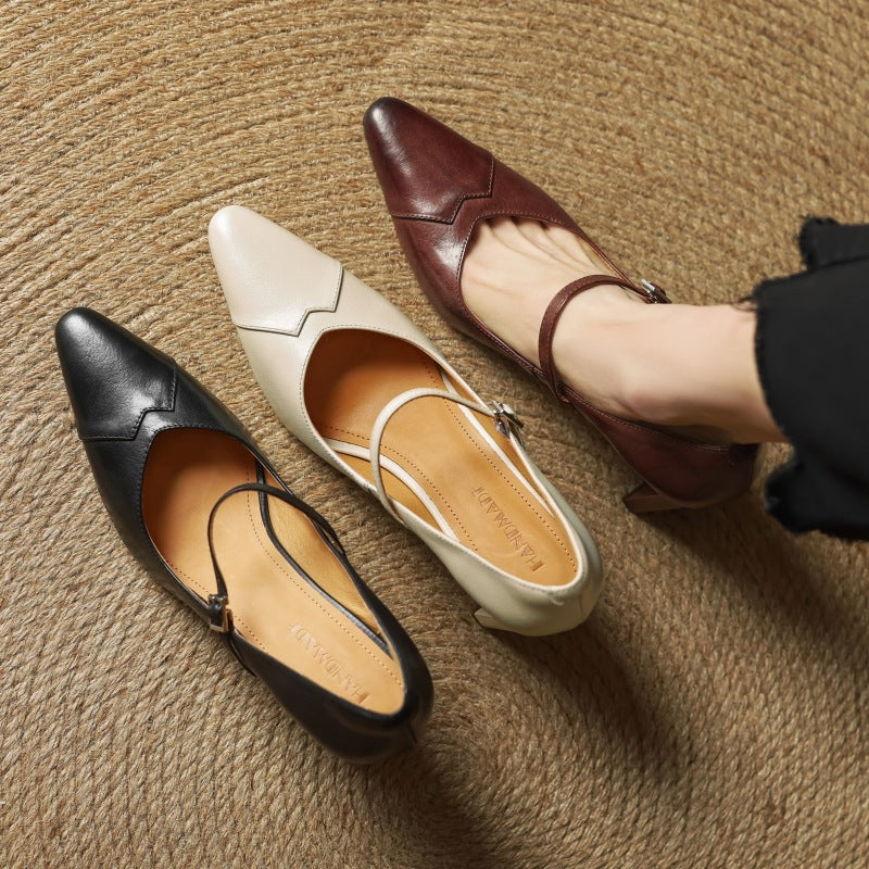 Anna-Berg | Genuine Leather Heels